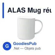 ALAS Mug réutilisable 300 ml - Miniature 4