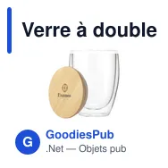 Verre à double paroi personnalisable Alba 350 ml avec logo - Miniature 2