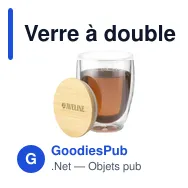 Verre à double paroi personnalisable Alba 350 ml avec logo - Miniature 3