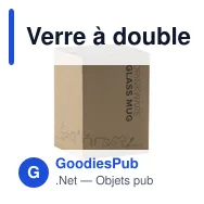 Verre à double paroi personnalisable Alba 350 ml avec logo - Miniature 6