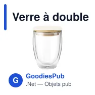 Verre à double paroi personnalisable Alba 350 ml avec logo - Miniature 10