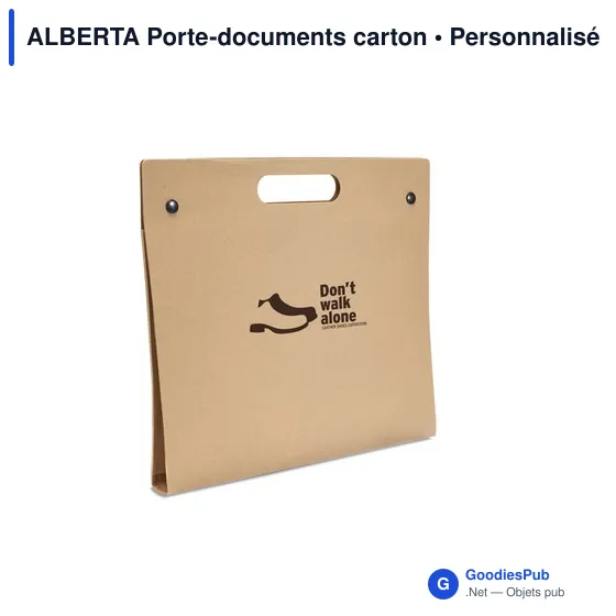 ALBERTA Porte-documents carton recyclé - Image 3