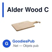 Planche à découper en bois personnalisable avec logo - Miniature 4