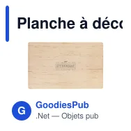 Planche à découper personnalisable en bois d'aulne avec logo - Miniature 3