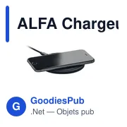 ALFA Chargeur sans fil 15W recyclé - Miniature 2