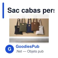 Sac cabas personnalisable Alfie GRS Recycled Shopper avec logo - Miniature 7