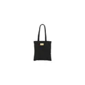 Variante noir - Sac cabas personnalisable Alfie GRS Recycled Shopper avec logo