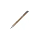 Variante Or - Stylo bille personnalisable en aluminium recyclé brillant encre bleue - Alicante