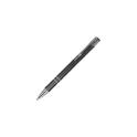 Variante Bronze nickelé foncé - Stylo bille personnalisable en aluminium recyclé mat encre noire - Alicante