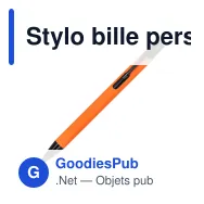 Stylo bille personnalisable en aluminium recyclé toucher doux encre noire - Alicante - Miniature 9