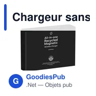 Chargeur sans fil personnalisable 15W avec logo - All-in-one RCS - Miniature 8
