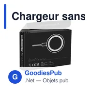 Chargeur sans fil personnalisable 15W avec logo - All-in-one RCS - Miniature 9