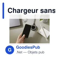 Chargeur sans fil personnalisable 15W avec logo - All-in-one RCS - Miniature 10