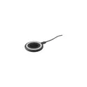 Variante noir - Chargeur sans fil personnalisable 15W avec logo - All-in-one RCS