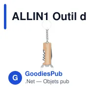 ALLIN1 Outil de poche 3en1 en bambou - Miniature 3