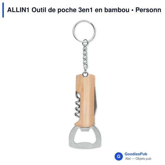 ALLIN1 Outil de poche 3en1 en bambou - Image 3