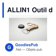 ALLIN1 Outil de poche 3en1 en bambou - Miniature 5