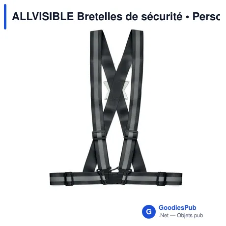 ALLVISIBLE Bretelles de sécurité