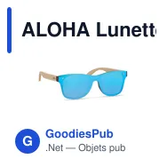 ALOHA Lunettes de soleil - Miniature 1
