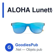 ALOHA Lunettes de soleil - Miniature 3