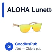 ALOHA Lunettes de soleil - Miniature 4