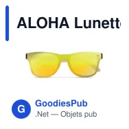 ALOHA Lunettes de soleil - Miniature 6