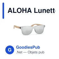 ALOHA Lunettes de soleil - Miniature 8