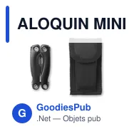 ALOQUIN MINI Couteau multifonctions - Miniature 1
