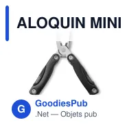 ALOQUIN MINI Couteau multifonctions - Miniature 2