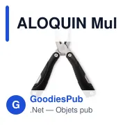 ALOQUIN Multi-outils de poche - Miniature 2