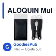 ALOQUIN Multi-outils de poche - Miniature 3