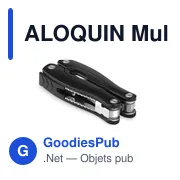 ALOQUIN Multi-outils de poche - Miniature 4