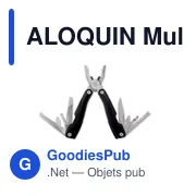 ALOQUIN Multi-outils de poche - Miniature 5