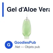 Gel d'Aloe Vera personnalisable 50ml avec logo - ALOVE - Miniature 2