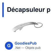 Décapsuleur personnalisable en aluminium recyclé avec logo - Alu Opener GRS - Miniature 11