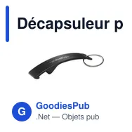 Décapsuleur personnalisable en aluminium recyclé avec logo - Alu Opener GRS - Miniature 9