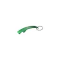 Variante vert - Décapsuleur personnalisable en aluminium recyclé avec logo - Alu Opener GRS