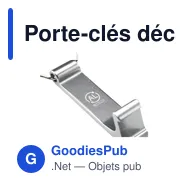 Porte-clés décapsuleur personnalisable en aluminium recyclé avec logo - Miniature 10