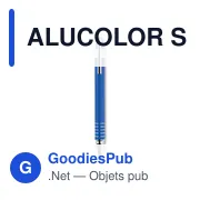 ALUCOLOR Set stylo bille étui métal - Miniature 3