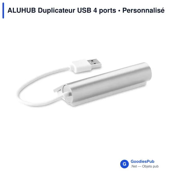ALUHUB Duplicateur USB 4 ports - Image 2