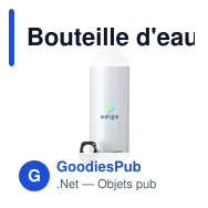 Bouteille d'eau personnalisable AluMaxi GRS Recycled 750 ml avec logo - Miniature 3