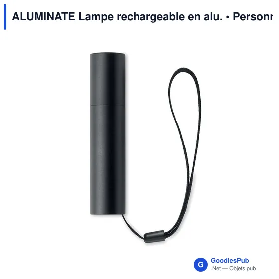ALUMINATE Lampe rechargeable en alu. - Image 2