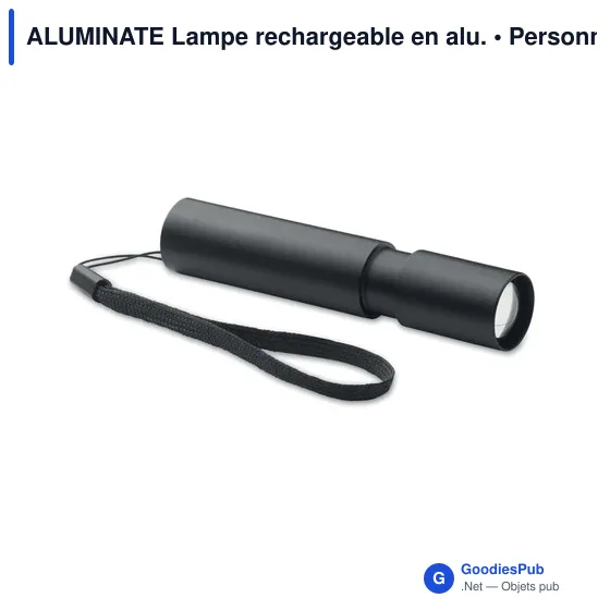 ALUMINATE Lampe rechargeable en alu. - Image 3