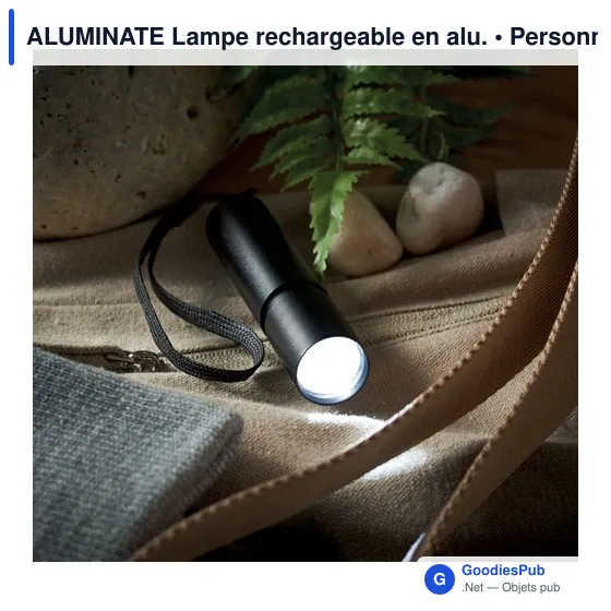 ALUMINATE Lampe rechargeable en alu. - Image 5