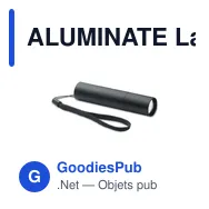 ALUMINATE Lampe rechargeable en alu. - Miniature 9