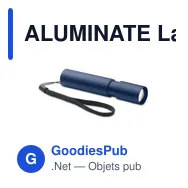 ALUMINATE Lampe rechargeable en alu. - Miniature 10