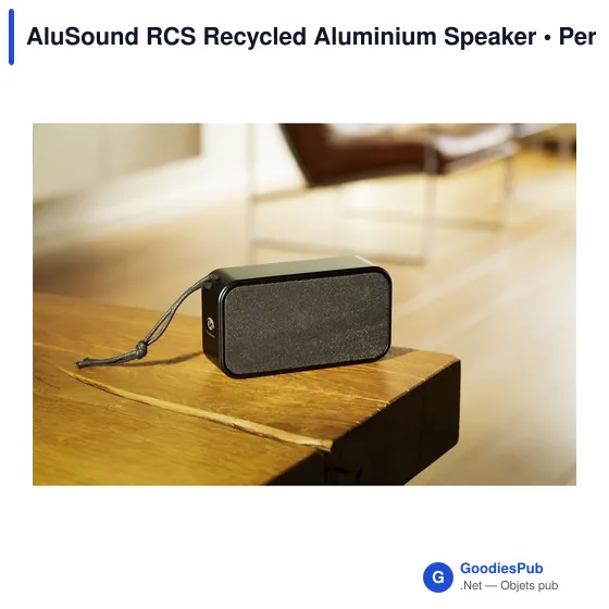 Enceinte Bluetooth personnalisable AluSound RCS avec logo - Image 4
