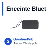 Enceinte Bluetooth personnalisable AluSound RCS avec logo - Miniature 5