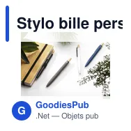 Stylo bille personnalisable en aluminium recyclé avec logo - Alvar GRS - Miniature 3