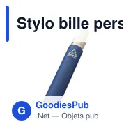 Stylo bille personnalisable en aluminium recyclé avec logo - Alvar GRS - Miniature 6